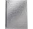 Записная книжка Hatber 64л А6 клетка/линия твердый переплет Бумвинил METALLIC Серебро, 40шт. 067470 1