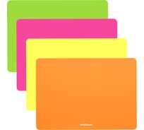 Доска ErichKrause для лепки пластиковая текстура Песок Неон, A4, ассорти 54569