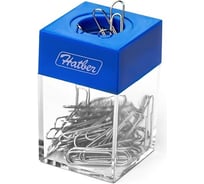 Магнитный диспенсер для скрепок Hatber Ассорти без крышки, 12 шт в упаковке 051974