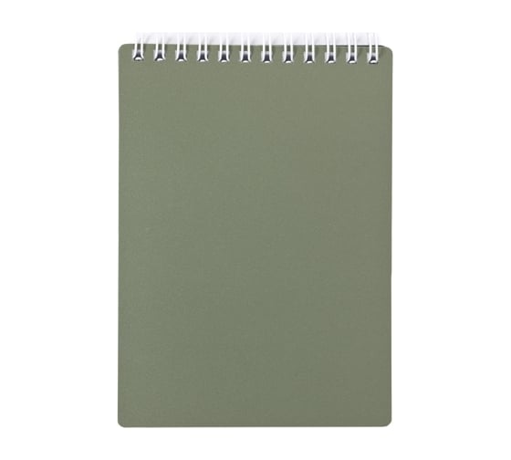 Блокнот Hatber METALLIC 80 л, А5, клетка, темно-зеленый, 56 шт в упаковке 040495 1
