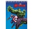 Блокнот Hatber Мстители MARVEL 40 л, А6, клетка, обложка мелованный картон, УФ-лак , 96 шт в упаковке 056983 4