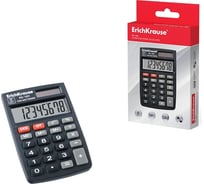 Калькулятор ErichKrause карманный 8-разрядов PC-101 Классика, черный 40101