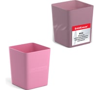 Настольная пластиковая подставка ErichKrause Base, Pastel, розовый 51497