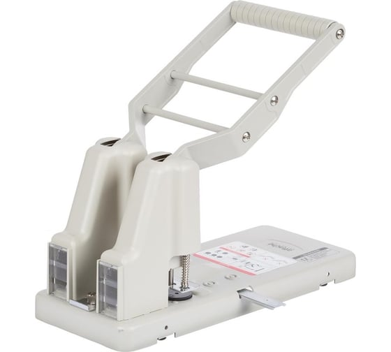 Мощный дырокол Attache Selection mhdpgy2-290, 2 отверстия, 290 листов, металл, серый 1271921 1