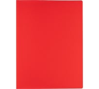 Папка с файлами-вкладышами Expert Complete Classic 6 шт, по 20 л, A4, 40 мкм, 500 мкм, 15 мм, песок, красный 605600