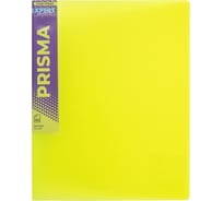 Папка с файлами-вкладышами Expert Complete PRISMA NEON 6 шт по 40 л, A4, 40 мкм, 600 мкм, 20 мм, желтый 679768