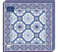 Салфетки EUROHOUSE Art Bouquet Азулежу 4, 33x33, 3-х слойные, 20 л. 37769