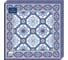 Салфетки EUROHOUSE Art Bouquet Азулежу 4, 33x33, 3-х слойные, 20 л. 37769 1