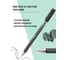 Гелевая ручка Flexoffice alona черная, 12 шт. FO-GEL018 BLACK 5