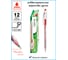 Автоматическая шариковая ручка Flexoffice trendee красная, 12 шт. FO-019 RED 2