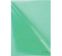 Папка-уголок BRAUBERG 15 шт., а4, зеленая 880524