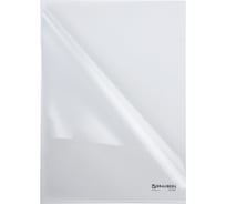 Папка-уголок BRAUBERG 15 шт., а4, прозрачная 880525