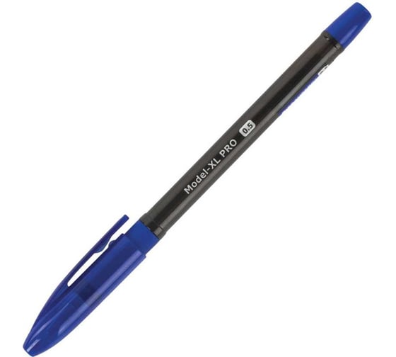 Шариковая ручка BRAUBERG model-xl pro, синяя, 12 шт., 0.35 мм 880182