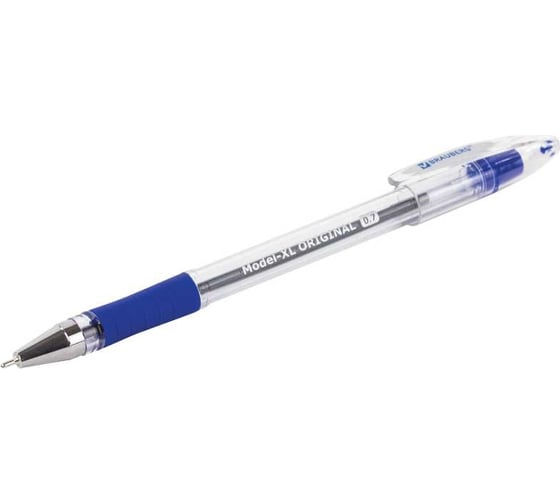 Шариковая ручка BRAUBERG model-xl original, синяя, 12 шт., 0.35 мм, 880010