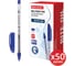 Шариковая ручка BRAUBERG rite-oil, синяя, 50 шт., линия письма 0.35 мм 880169 1