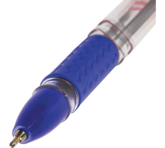 Шариковая ручка BRAUBERG trait, синяя, 12 шт., 0.35 мм 880184