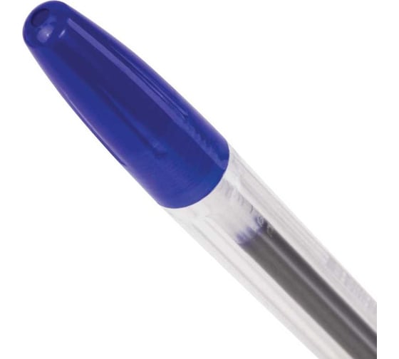 Шариковая ручка BRAUBERG x-333, синяя, 50 шт., линия письма 0.35 мм 880005