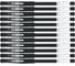 Гелевая ручка Flexoffice tepco черная, 12 шт. FO-GEL08 BLACK 2