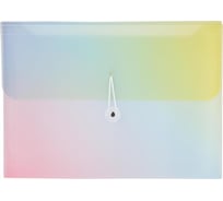 Папка-органайзер на резинках Attache Selection А4, rainbow, 7 отделений, рр, 400 мкм 1695236