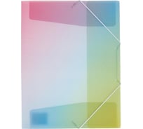 Папка на резинках Attache Selection А4 rainbow, рр, 400 мкм 1695239