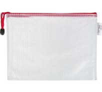 Папка-конверт на молнии DELI текст pvc, В5, полупрозрачная, цвет в ассортименте 5655 1761656