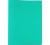 Папка с файлами-вкладышами Classic 6 шт. по 40 л, A4, 40 мкм, 500 мкм, 15 мм, песок зеленый 605722