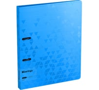 Папка Berlingo на 2 кольцах neon, 24 мм, 1000 мкм, голубой неон, d-кольца, с внутренним карманом RB4_2D393