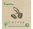 Бумажные салфетки EUROHOUSE Крафт Coffee time, Bouquet eco-friendly 33x33 см, 2 слоя, 25 л 37884 1