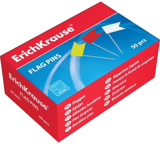 Флажки ErichKrause ассорти 28232