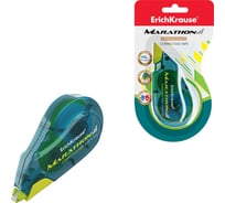 Корректирующая лента ErichKrause Marathon, 5мм х 12м, морской волны 53200
