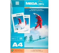 Фотобумага для цв.струй.печ. ProMega Jet (А4, 200г,глянц)уп. 25л(1457503) 1568572