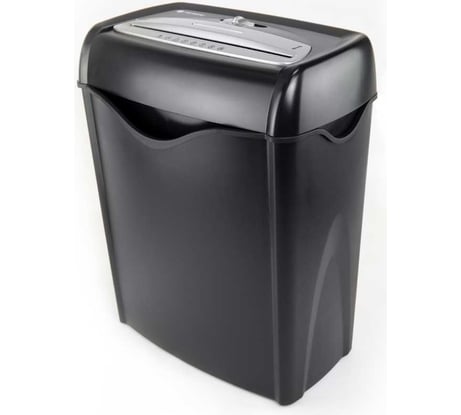 Уничтожитель документов, скоб, пластиковых карт ГЕЛЕОС фрагмент 5,9 мм, до 12 листов, секретность p-2, корзина 15 л УД15-2