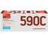 Тонер-картридж EasyPrint (TK-590K/TK590K/590K) для Kyocera FS-C2026, 2526, 2626, M6026 (5000 стр.) голубой, с чипом LK-590C 1