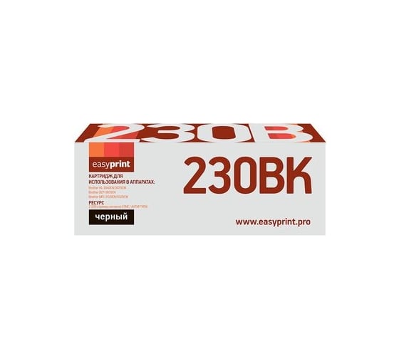 Картридж EasyPrint 230BK для Brother HL-3040CN, DCP-9010CN, MFC-9120CN (2200 стр.), черный LB-230BK 1