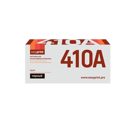Картридж EasyPrint (CF410A/410A/410) для HP Color LaserJet Pro M452dn, M452nw, M477fdw, M477fnw, M477fdn (2300 стр.) черный, с чипом LH-CF410A