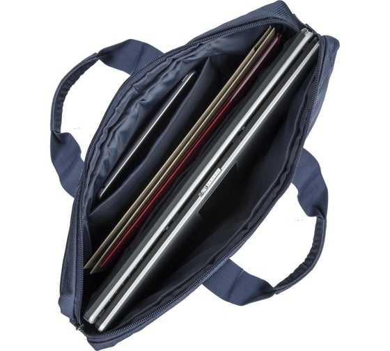 Сумка для ноутбука 15.6" и документов RIVACASE Laptop shoulder bag dark blue 8035