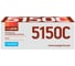 Тонер-картридж EasyPrint (TK-5150C/TK5150C/5150) для Kyocera ECOSYS M6035cidn, M6535cidn, P6035cdn (10000 стр.) голубой, с чипом LK-5150C 1