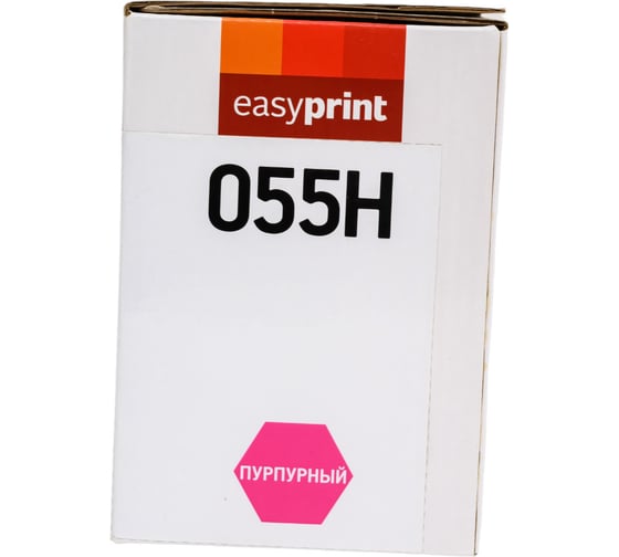 Картридж EasyPrint (055H M/3018C002) для Canon i-SENSYS LBP663, 664, MF742, 744, HP CLJ Pro M454, 455, 479, 480 (6000 стр.) пурпурный, БЕЗ ЧИПА LC-055H M_NC