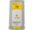Картридж T2 (C9454A №70) для HP Designjet Z2100, Z3100, Z3200, Z5200, Z5400, желтый, с чипом, пигментный IC-H9454 1
