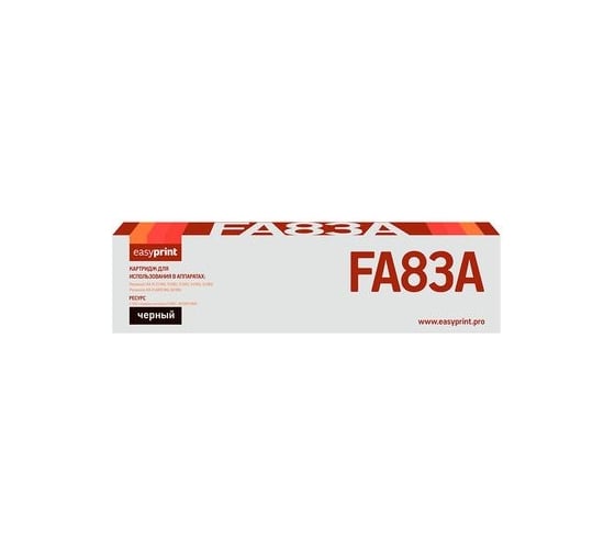 Тонер-картридж EasyPrint (KX-FA83A/KXFA83A/FA83A) для Panasonic KX-FL511RU, 541RU, 543RU, FLM653RU (2500 стр.) LP-83