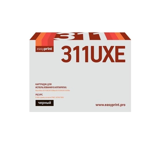 Картридж EasyPrint (SP311UXE/821242/SP311/311UXE) для Ricoh SP311, 325 (6400стр.) черный, с чипом LR-SP311UXE 1
