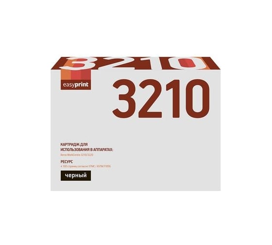 Картридж EasyPrint (106R01487/3210/3220) для Xerox WorkCentre 3210, 3220 (4100 стр.) с чипом LX-3210 1