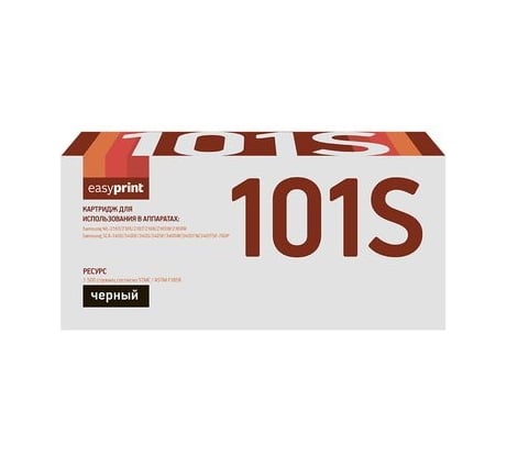 Картридж EasyPrint (MLT D101S/101S/SU698A/ML 2016) для Samsung ML-2160, 2165, SCX-3400, 3405, 3407 (1500 стр.) с чипом LS-101S