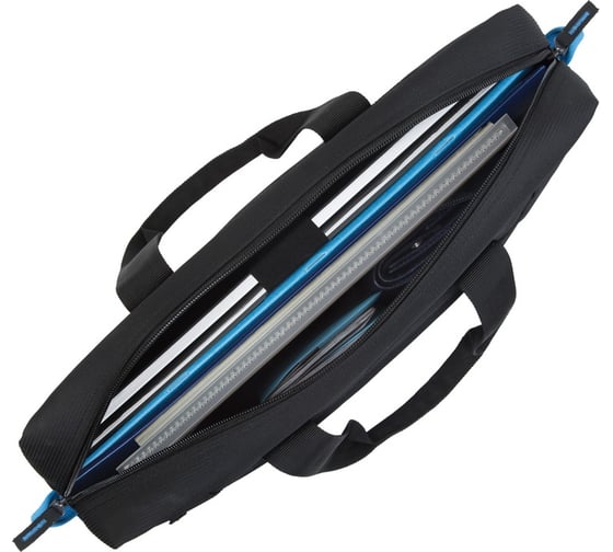 Сумка для ноутбука 16" и документов RIVACASE Laptop bag black 8057