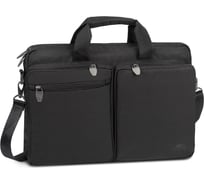 Сумка для ноутбука 16" и документов RIVACASE Laptop bag black 8530
