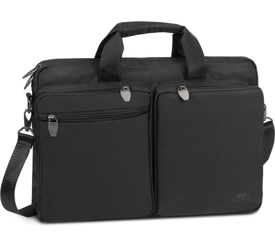 Сумка для ноутбука 16" и документов RIVACASE Laptop bag black 8530 1