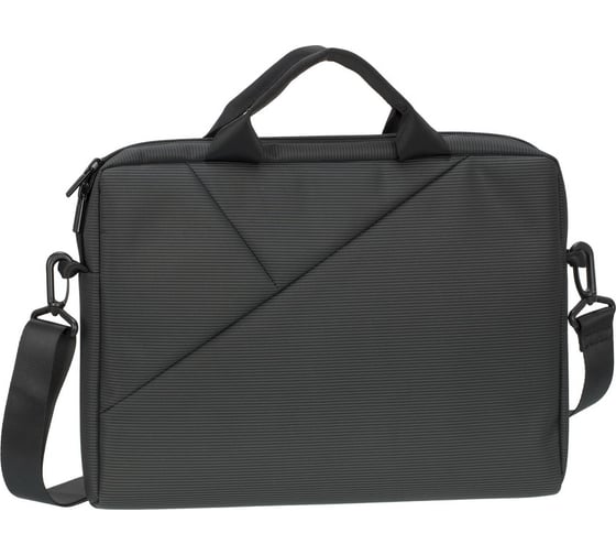 Сумка для ноутбука 15.6" и документов RIVACASE Laptop bag grey 8730