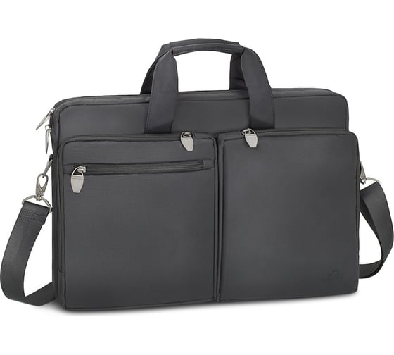 Сумка для ноутбука 17.3" и документов RIVACASE Laptop bag black 8550