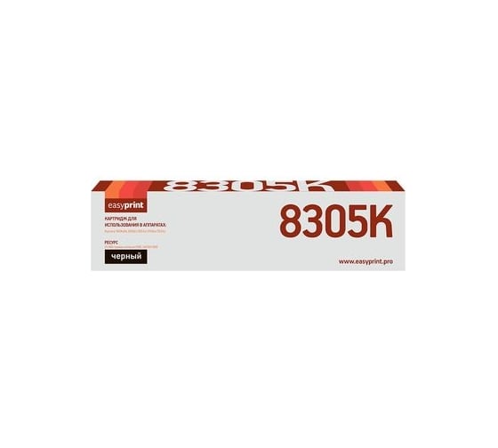 Тонер-картридж EasyPrint (TK-8305K/TK8305K/8305) для Kyocera TASKalfa 3050ci, 3051ci, 3550ci, 3551ci (25000 стр.) черный, с чипом LK-8305K 1