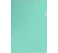 Папка-уголок Flexoffice А4 зеленая, 10 шт FO-CH06 GREEN